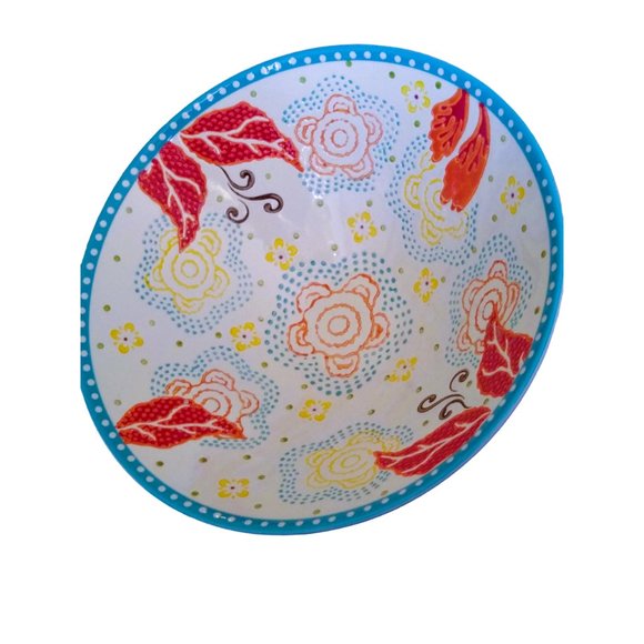 Serving Bowl - Coastline Imports - ARTISTIC ACCENTS - 9 1/2 Inches- Beautiful! - Picture 4 of 6